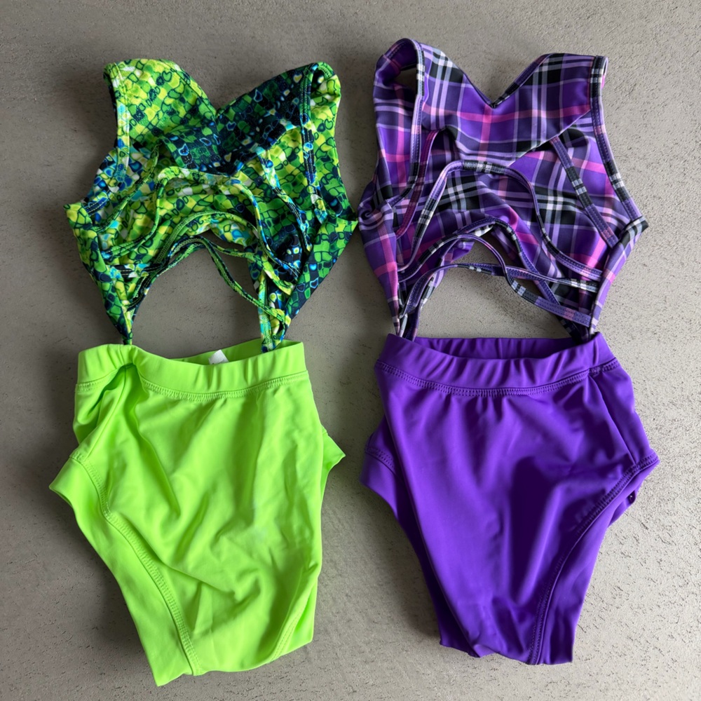 Colorful leotard Set